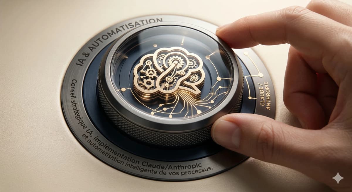 AI and automation illustration